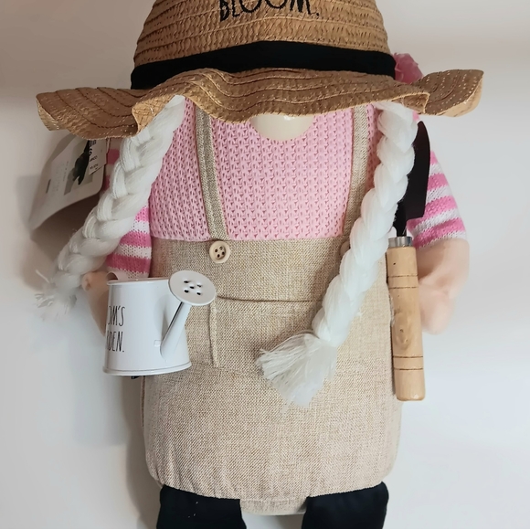 Rae Dunn, 15" Stuffed Garden Gnome. - Picture 4 of 5